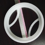 Filter bag plastic ring